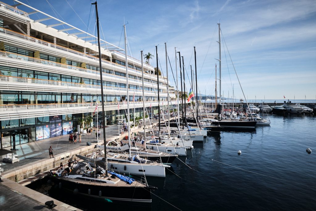 yacht club de monaco pendant regate